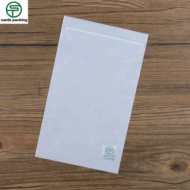 frosted zipper packaging bag underwear swimsuit socks home storage plastic pouch