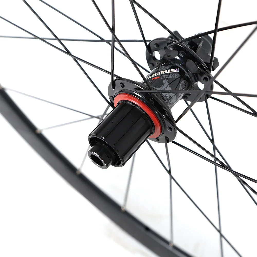 Aluminum Disc Brake Cycling 700C road bike Bicycle Wheels / Wheelsets