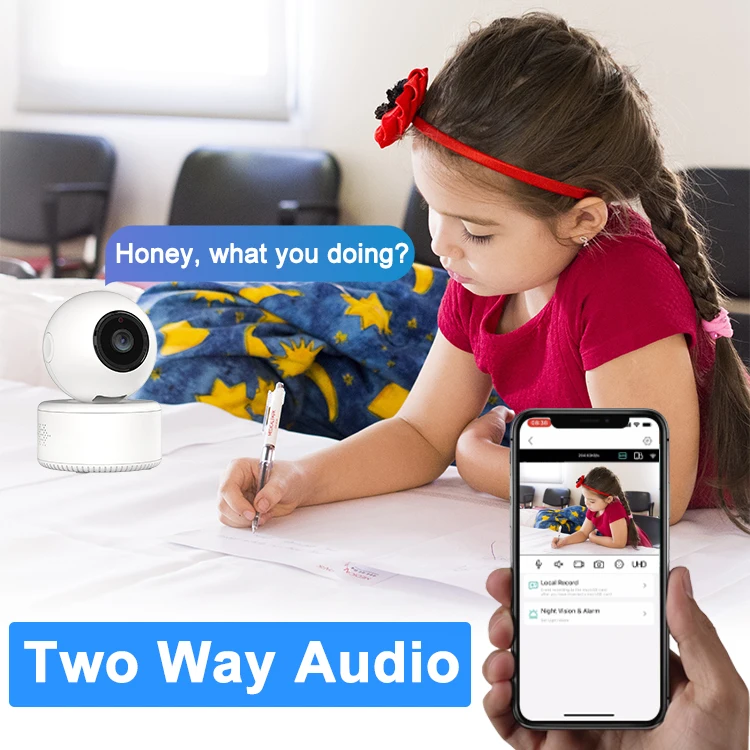 2023 New Trend 2MP 3MP Pan Tilt Wifi IP Smart Dome Camera Indoor Human Motion Detection Auto Tracking Home Security CCTV Camera