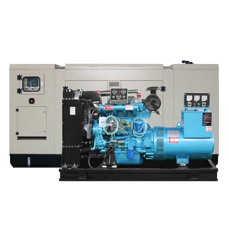 Ricardo silent 60kw with ATS diesel generator 75kva price Electric power silent diesel 3 phase generator