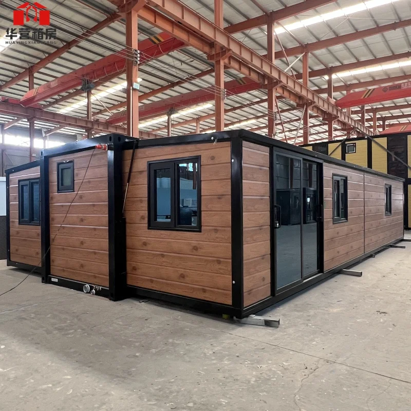 China Factory Wholesale Cheap 40 Ft Luxury House Prefab Modular Homes Expandable Container House