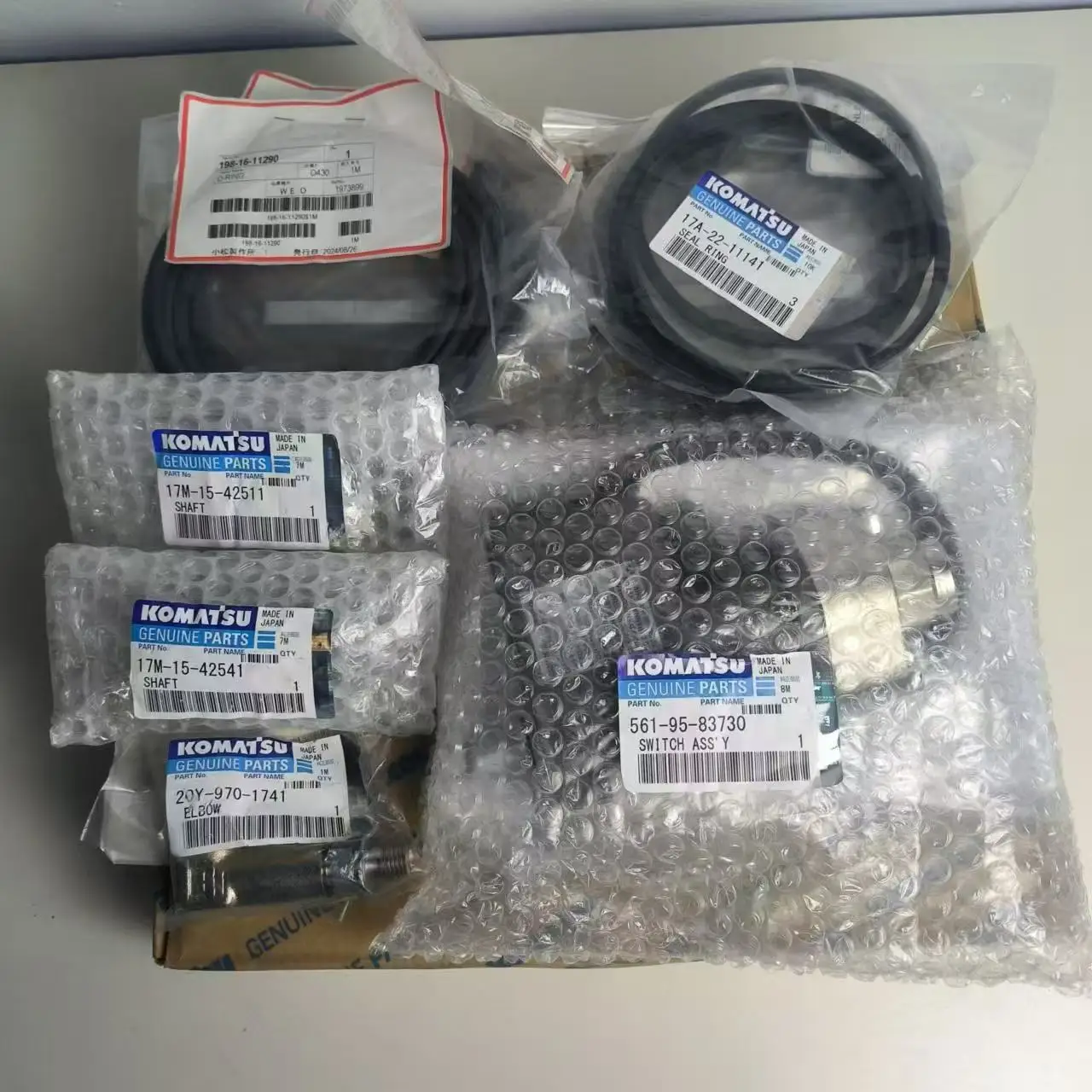 Komatsu Original Brand New Loader Accessories PISTON WA380 WA430 WA400 WD600 Engineering Machinery 707-36-16540