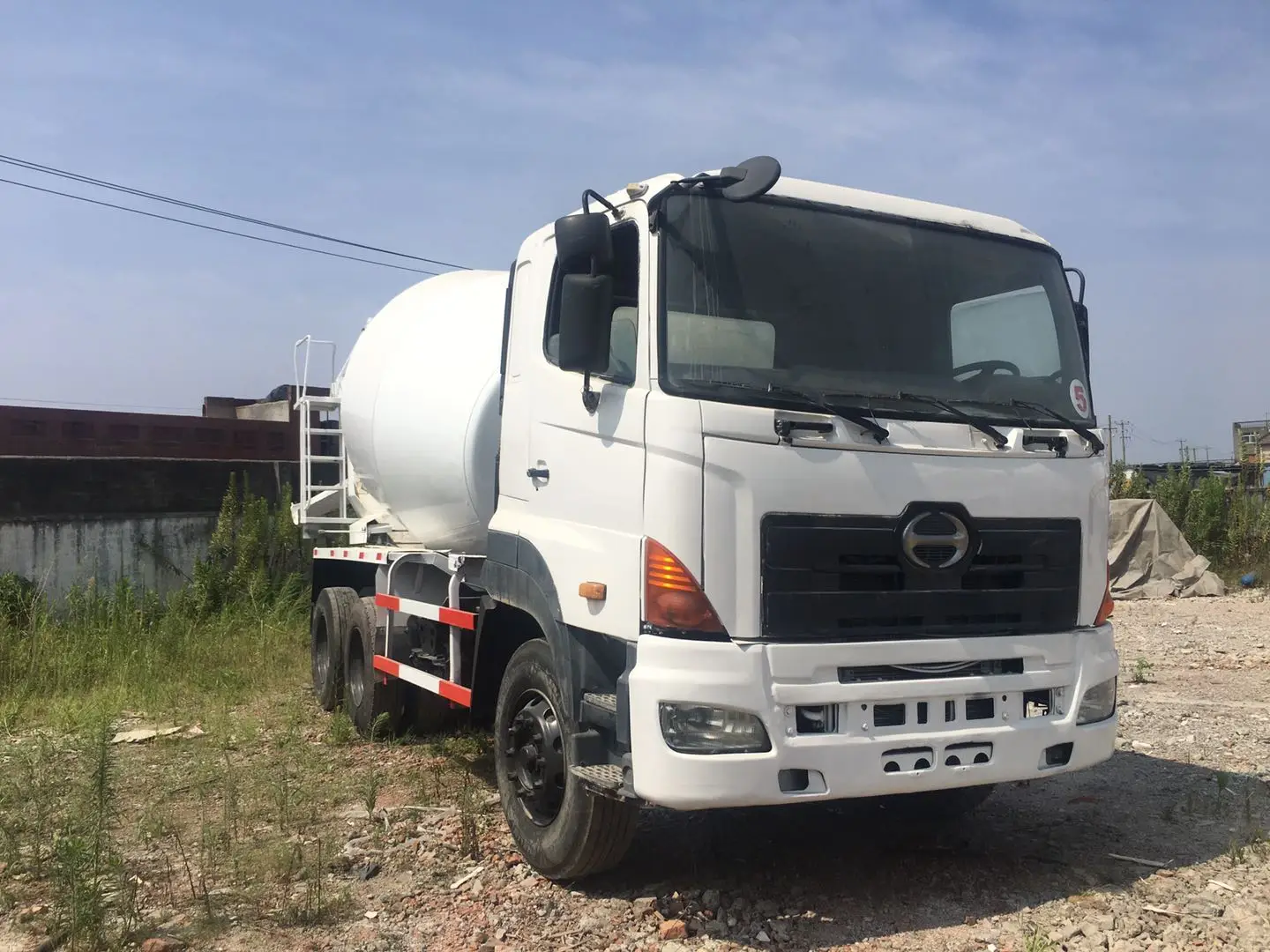 japan mixer used concrete hino 700 mixer
