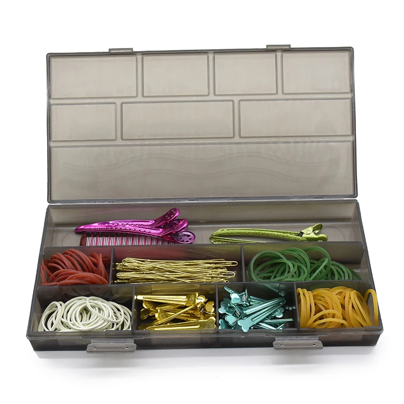 
Barber Carry Case Plastic With Lock Hair Combs Scissor Clip Styling Cutting Tool Box Wholesale Customizable 