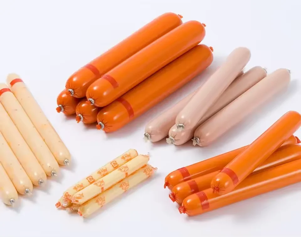 Plastic sausage casings Custom Printing Plastic casing polyamide casing Ham Sausage