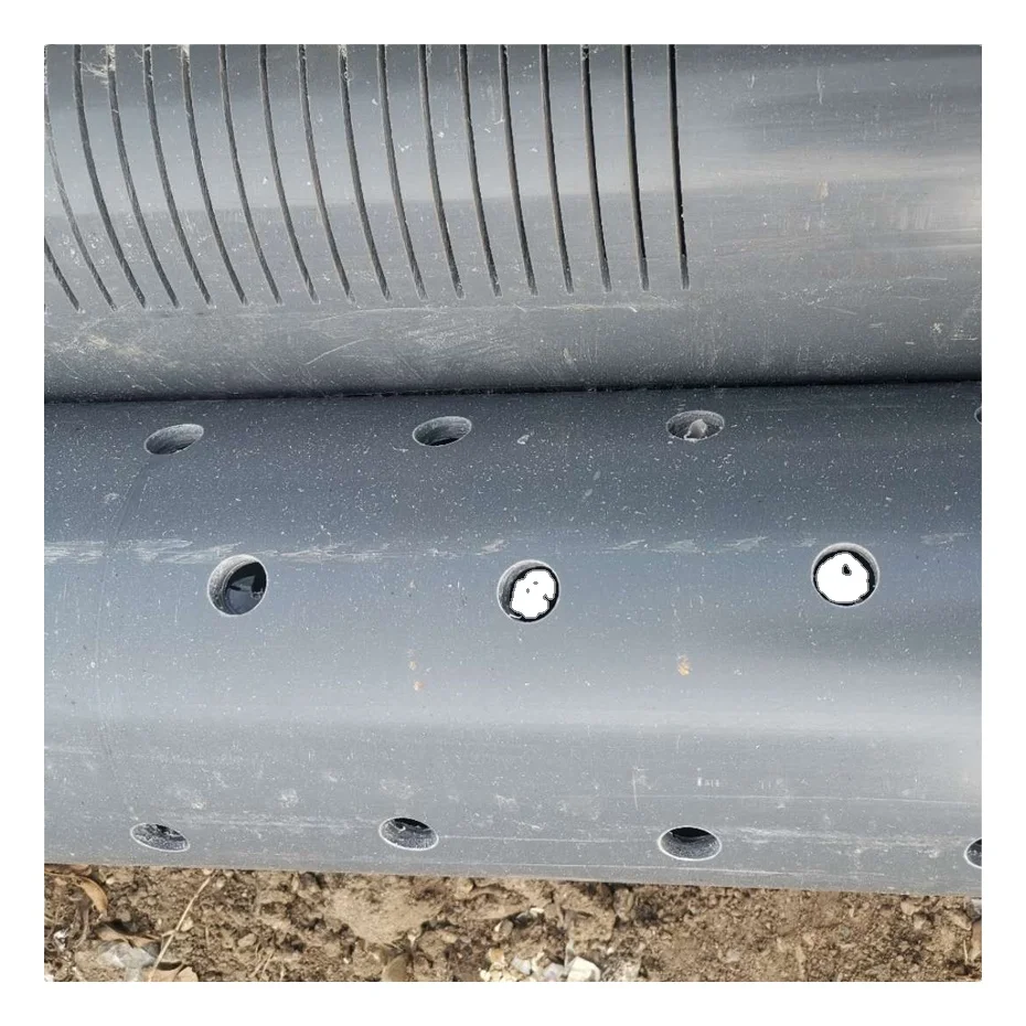 3 inch 4 inch 2 inch perforated drain pipe