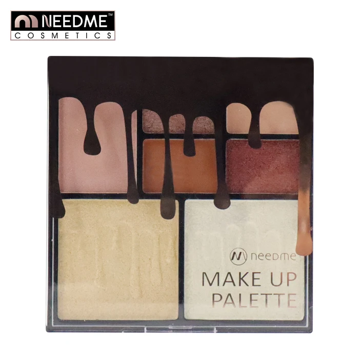 NEEDME 7 color high pigmented eye shadow palette powder vegan cruelty free eyeshadow