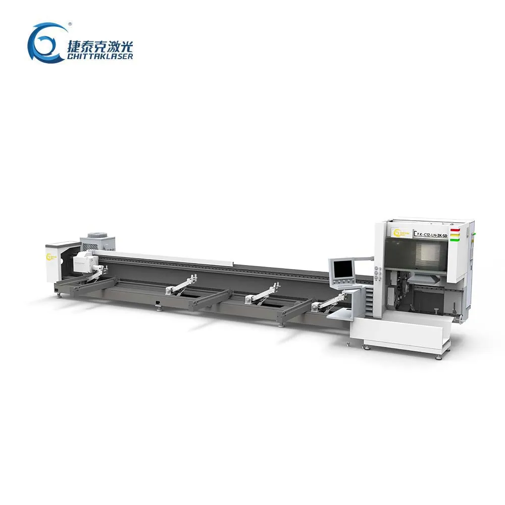 Stainless steel pipe round square metal plate cutting 1500w fiber laser cutting machine pipe laser cutting machine