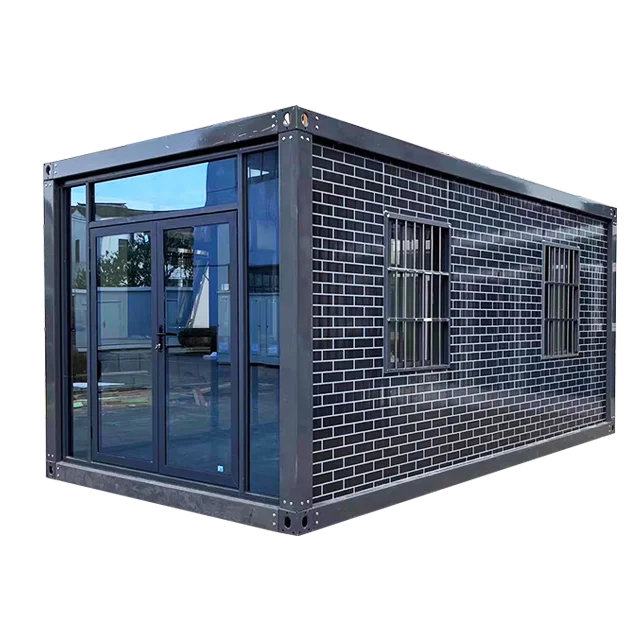 20ft 40ft low cost Detachable Prefabricated Flat Pack Container Home House with 2 bedrooms