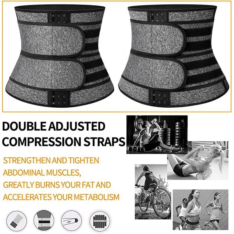 Workout Slim Belly Band Body Corset Tummy Control Sauna Waist Trimmer Brand Your Own Waist Trainer Latex Vest