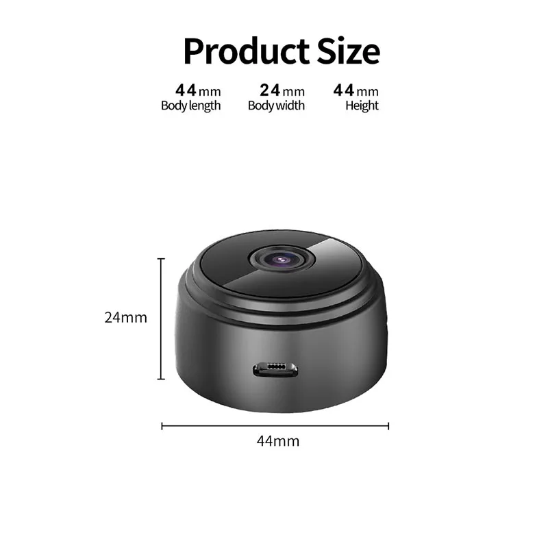 A9 Wireless ip Mini Camera Home Security Camera WiFi Night Vision 1080P Wireless Surveillance Camera Remote Monitor