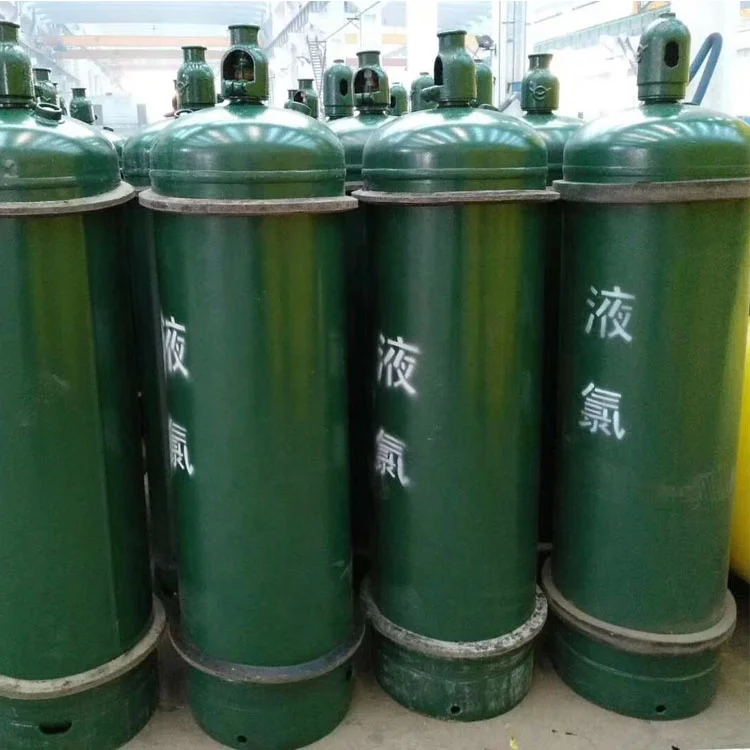 
Bulk Supply 3N 99.9% CL2 Gas Liquid Chlorine Price for water treatment 