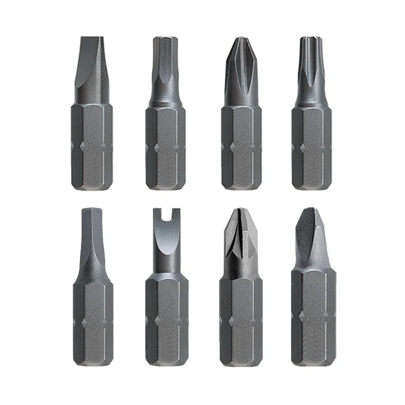 High Quality hexagon driver 25mm phillips insert bits hex torx slotted insert bit