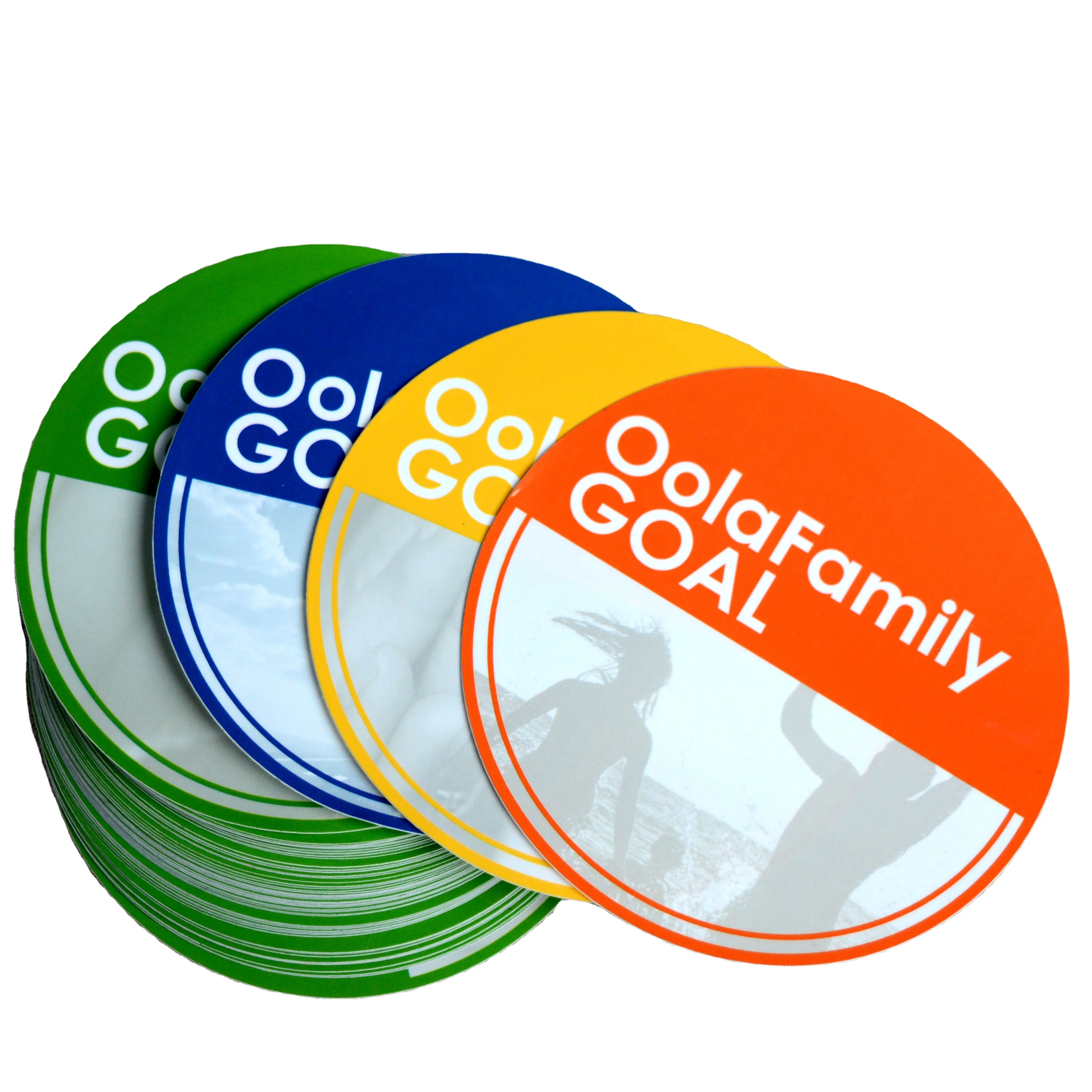 Custom high quality PP PET engine oil label sticker