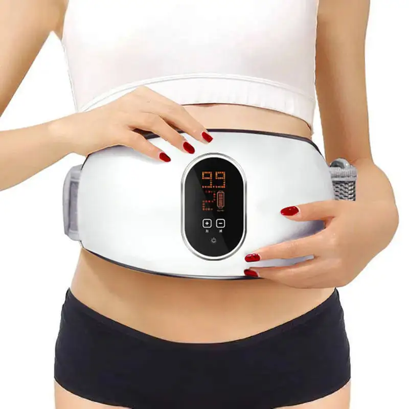 Electric Fat Burning Cellulite Massager Belly Slimming Losing Weight Belt 5 Gears Strength Strong Massager