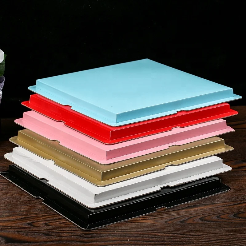 Customize Wholesale Luxury Birthday Tall Transparent Package Clear Cake Box