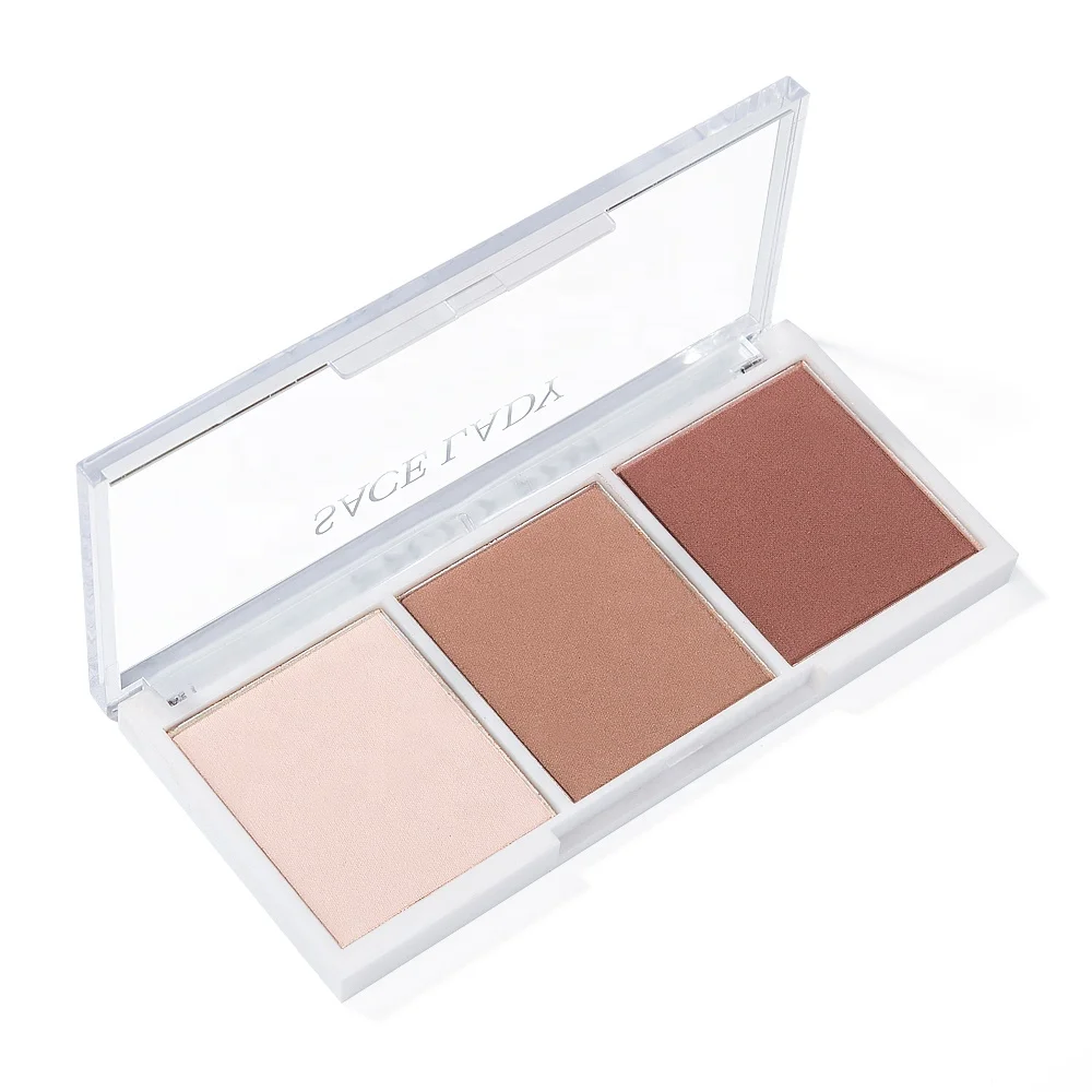 SACE LADY Blush Highlighter Palette Long Lasting Blush and Highlighter Palette Private Label Blush and Bronzer SL350