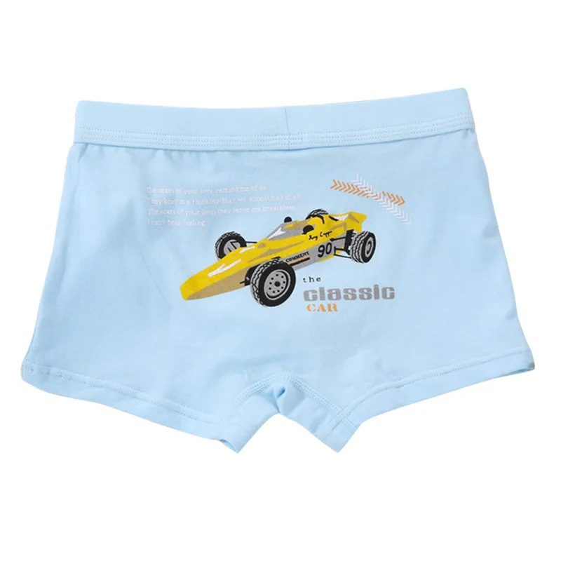 
Wholesale Dinosaur Print Boy Boxer 3pcs pack Children Boy Underwear 