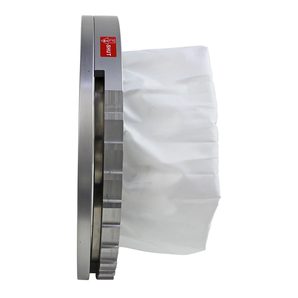 Iris diaphragm flow control valve