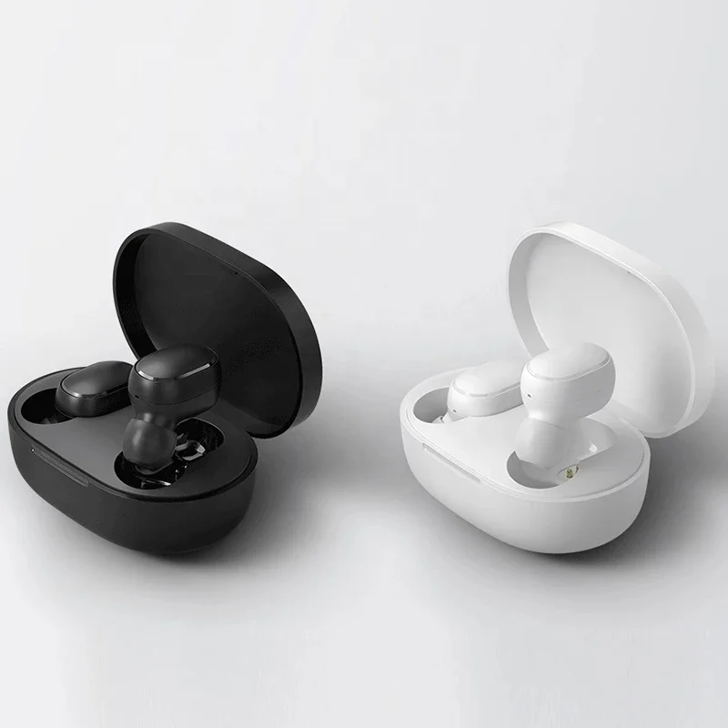 Лидер продаж, беспроводные наушники XiaoMi AirDots 2 BT5.0, настоящие беспроводные наушники-вкладыши с ИИ-управлением Redmi Airdots 2