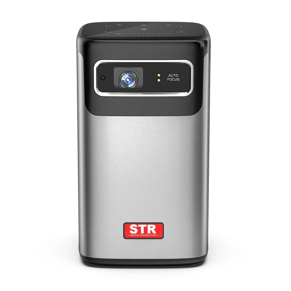 OEM ODM Android 9.0 Proyector Built-in 2.4+5g Dual-band Wifi 8000 mAh Battery Home Theater Portable Mini Projector Mobile Phone