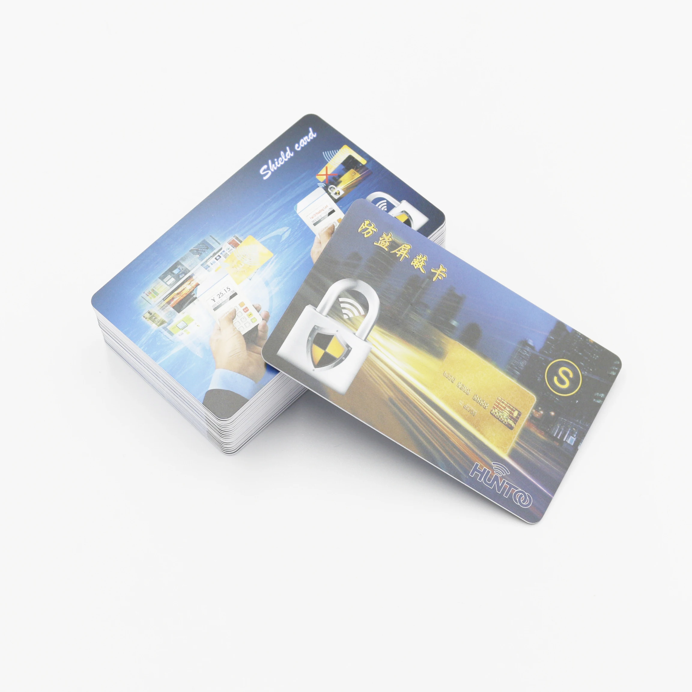 Custom Printing Anti Skimming Protection Card Blocker Anti RFID Blocking Card