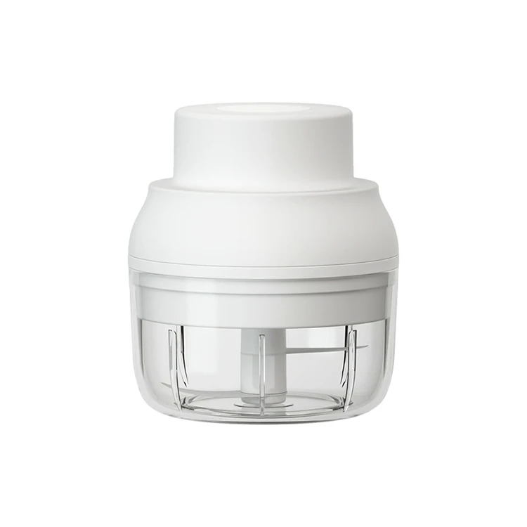 Mini electric garlic masher Small hand-pulled garlic machine Garlic masher baby food supplement cooking machine