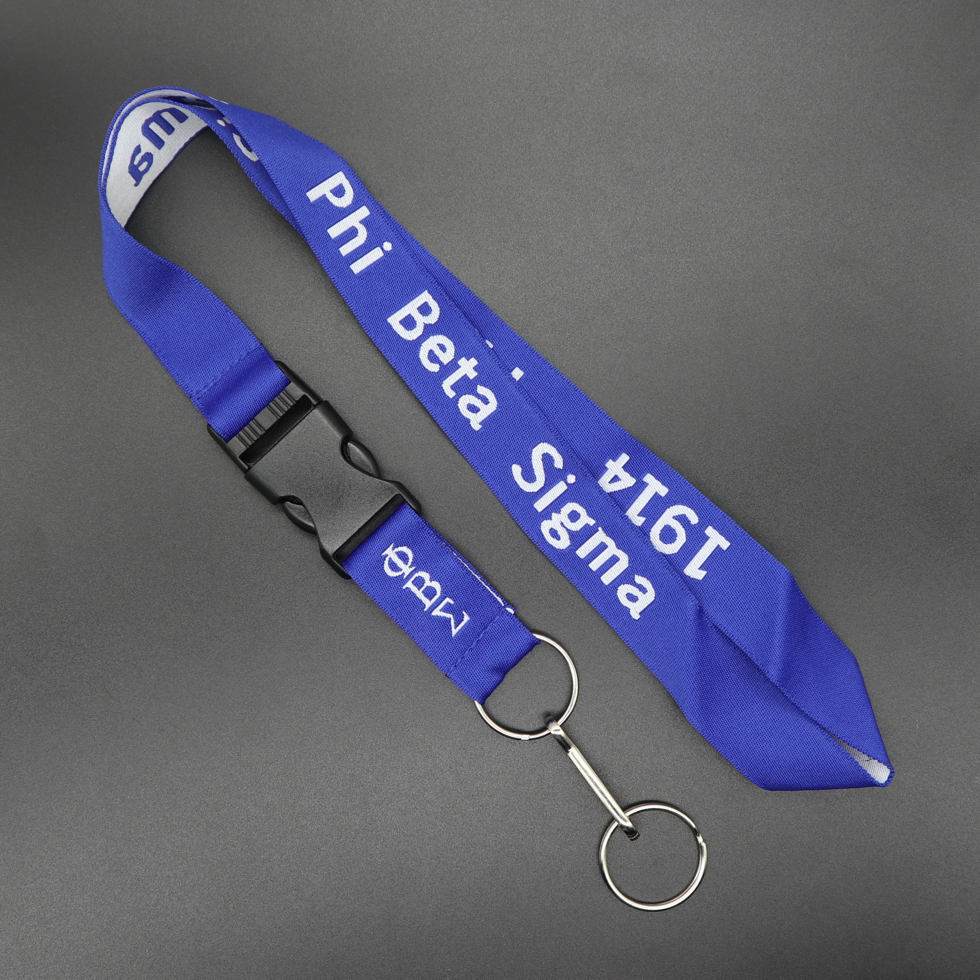 All Groups Sorority Greek Letters Woven Lanyard Sigma Gamma Rho 100 Year Embroidery Lanyard