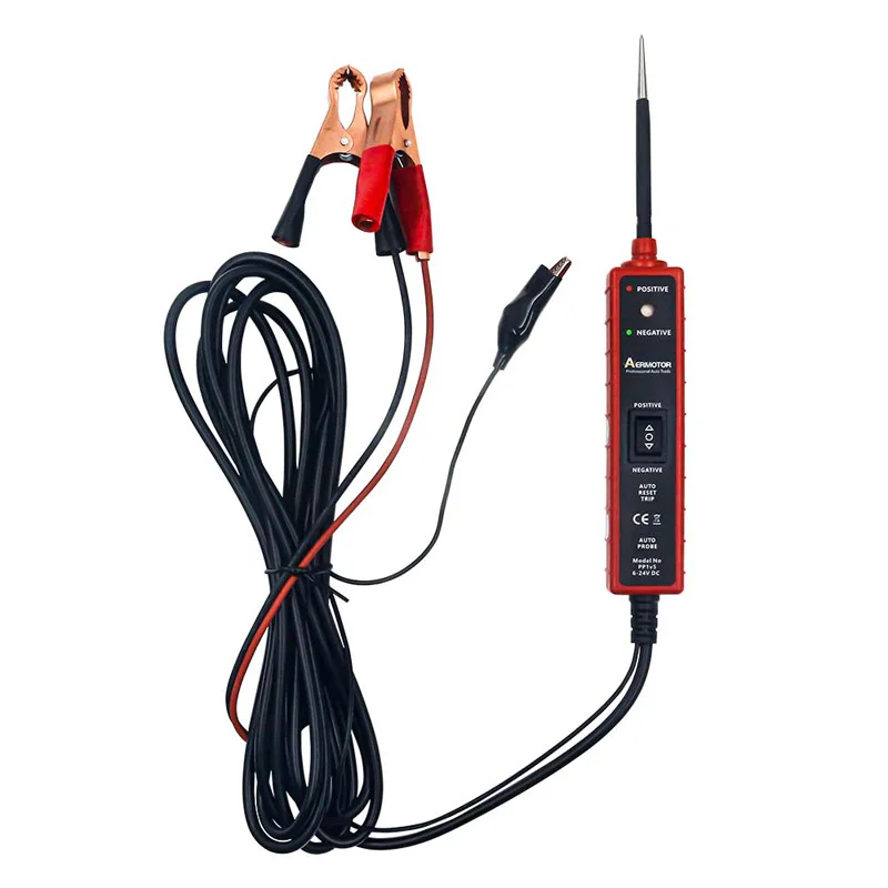 Universal Automotive Diagnostic Tools 6-24V EM285 Electrical Circuit Voltage tester Pen Power Probe 12V