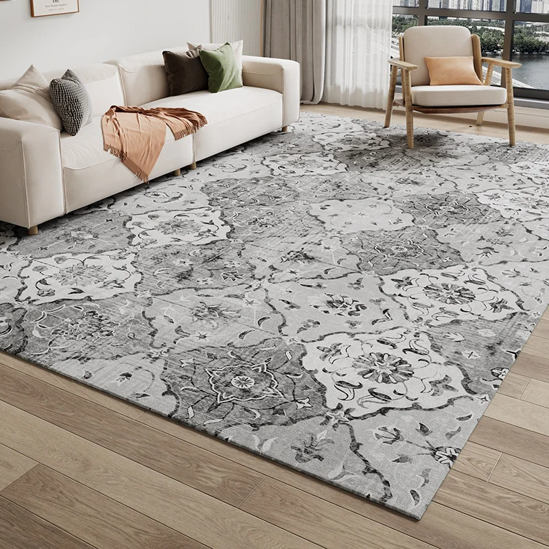 Non Slip Soft Vintage Machine Washable Boho Area Rugs Laundry Room Indoor Mat for living roomand dining room