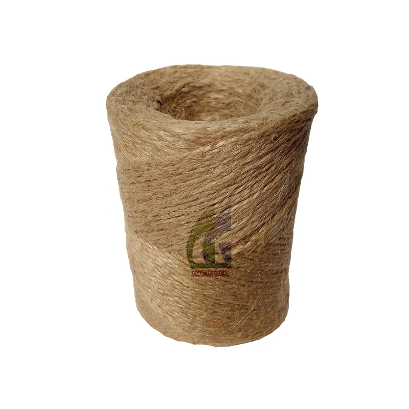 
13 LBS 2 PLY 100% TOSSA CB QUALITY JUTE YARN Natural Eco-friendly Hand Knitting Jute Color Weaving Anti-bacteria Sewing Spun Raw 