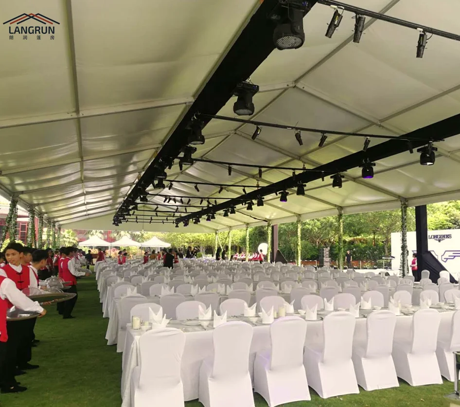 Cheap Luxury Wedding Party Marquee Semi-permanent Outdoor Event Tent Factory Price