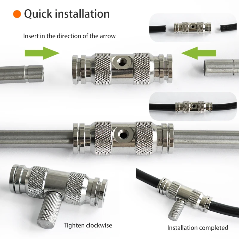China Compression Quick Connect Brass Water Plastic Tubes Fitting