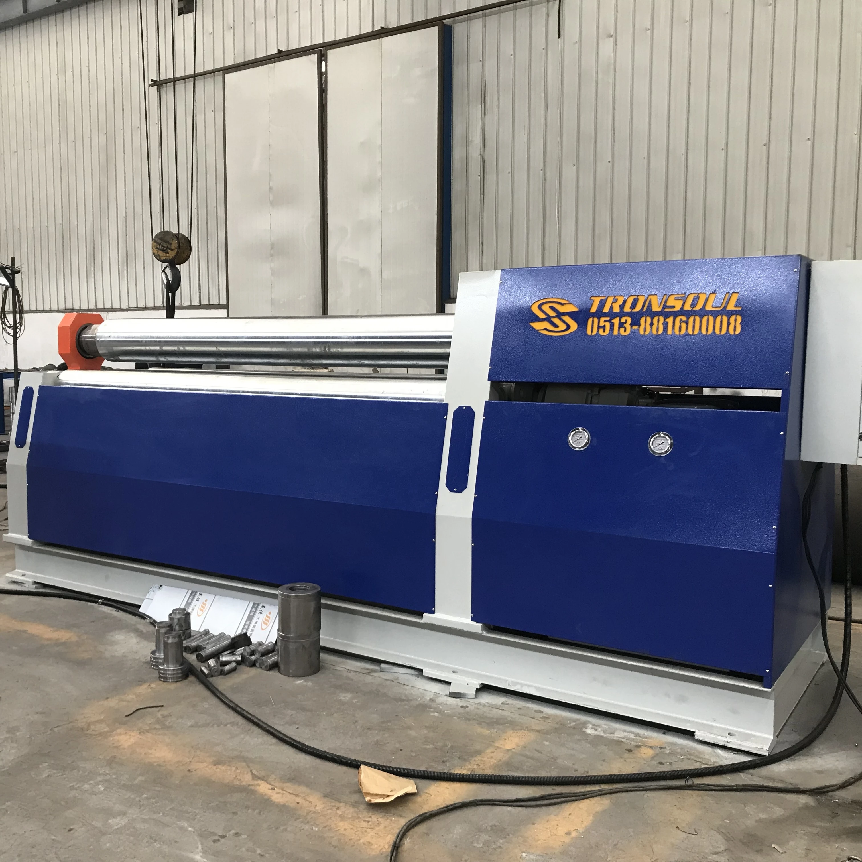 CSW12CNC-16*3000 Automatic 4-roller bending machine
