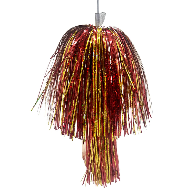 SEASKY Hot Selling 45g 85mm Artificial Spinner Bait for Musky Tinsel Fishing Lightweight Lead Spoon Lure for River Lake Stream