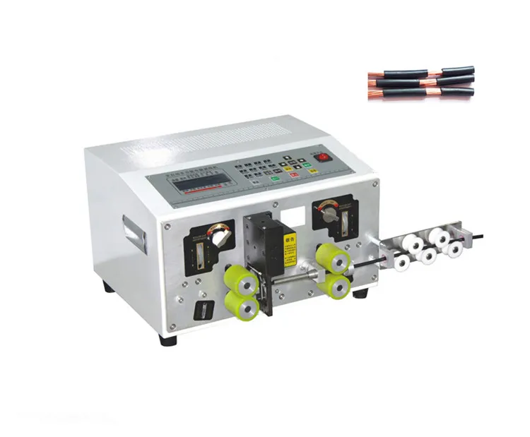 Cable manufacturing equipment mobile automatic computer wire stripping peeling cutting machine