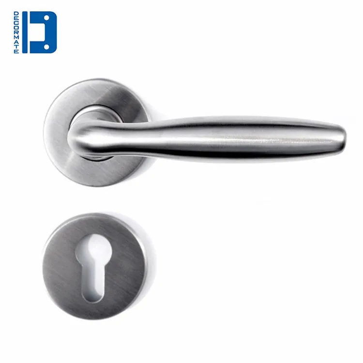 Universal Door Handle Simple Washroom Door Lock Interior Door Handle Lock Bathroom Toilet Lock Furniture Hardware