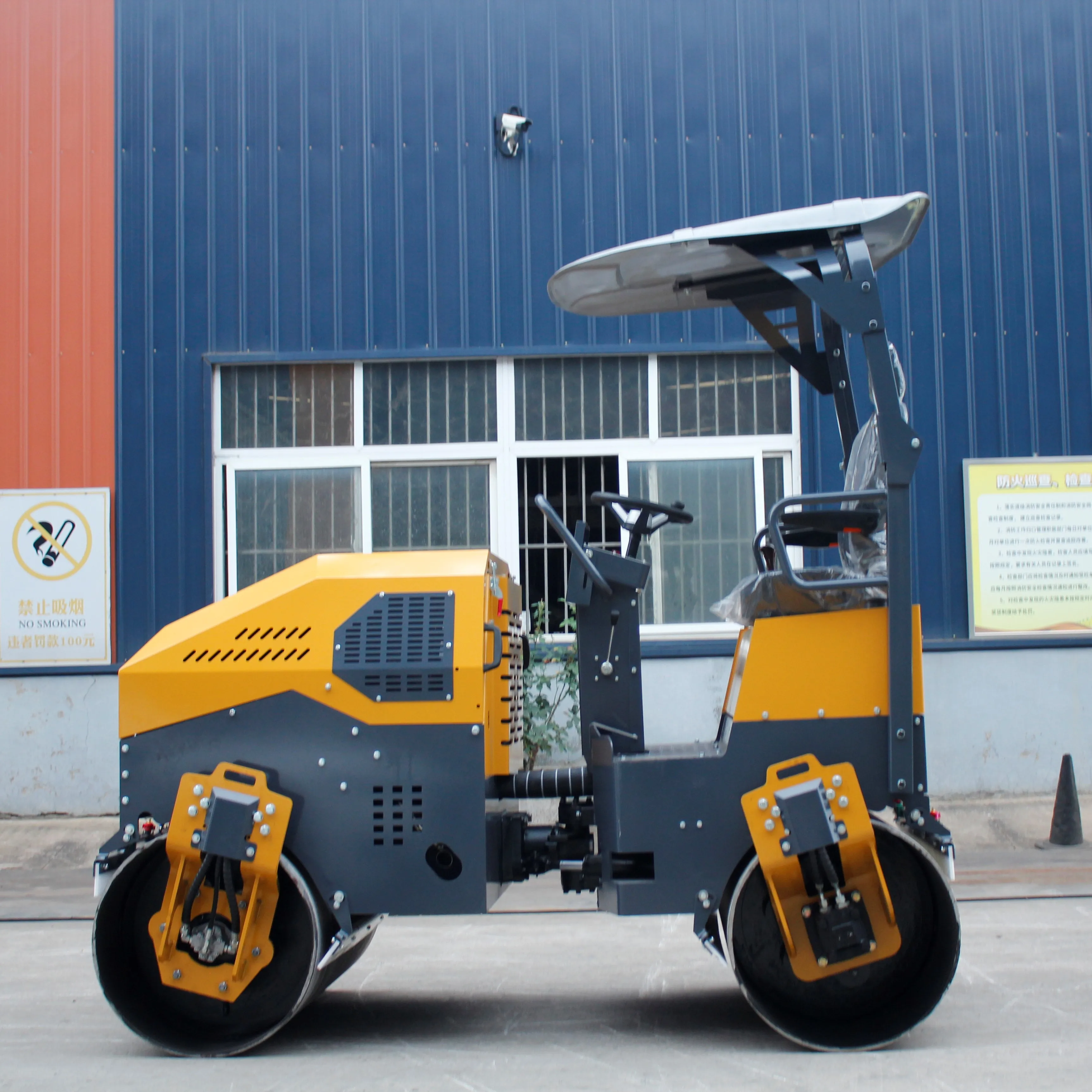 Construction machinery OEM EPA 1Ton 2Ton 3Ton 3.5Ton 6Ton 8Ton 10ton asphalt Vibratory ride on soil road roller compactor