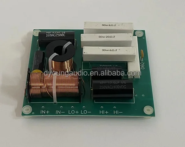 12 inch 2 way woofer and HF driver 600w crossover network