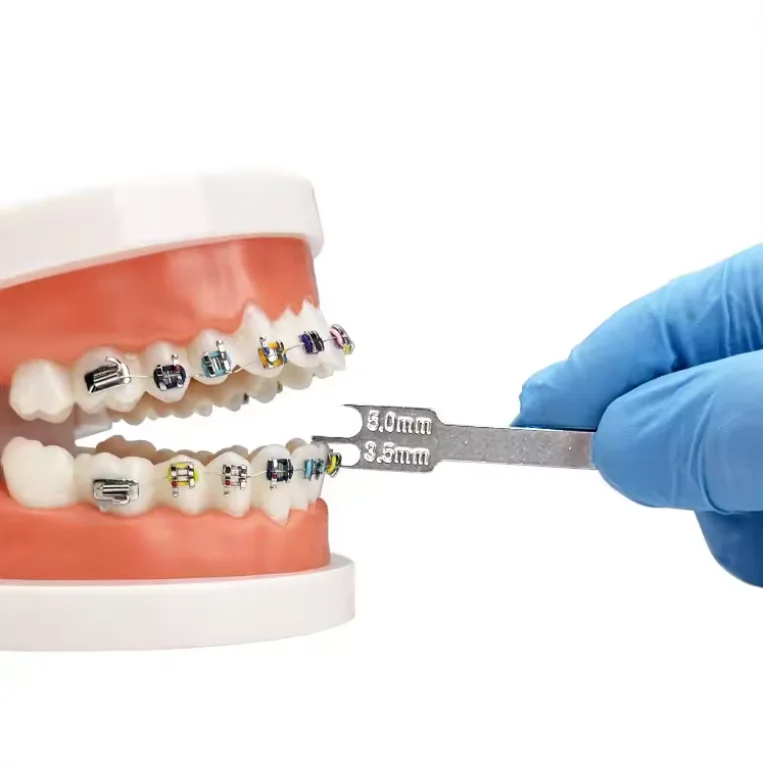 Dental Orthodontic Instruments Portioning Gauge Orthodontic Bracket Position Edo Gauge Dental Measuring Gauge