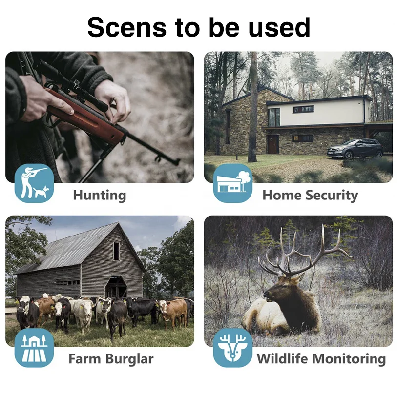 Redleaf waterproof outdoor wifi 2.7K 24MP hd monitoring video night animal hunting trail camera