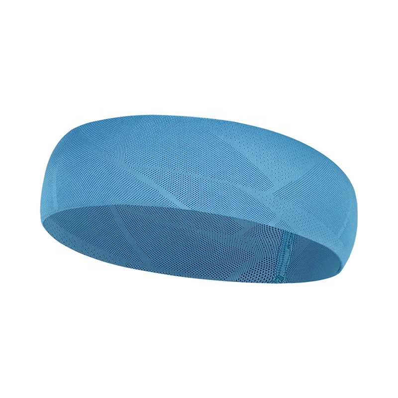 Быстросохнущая повязка на голову QINGLONGLIN для йоги для женщин и мужчин, 3D Резные геометрические тканевые спортивные модные головные уборы для бега