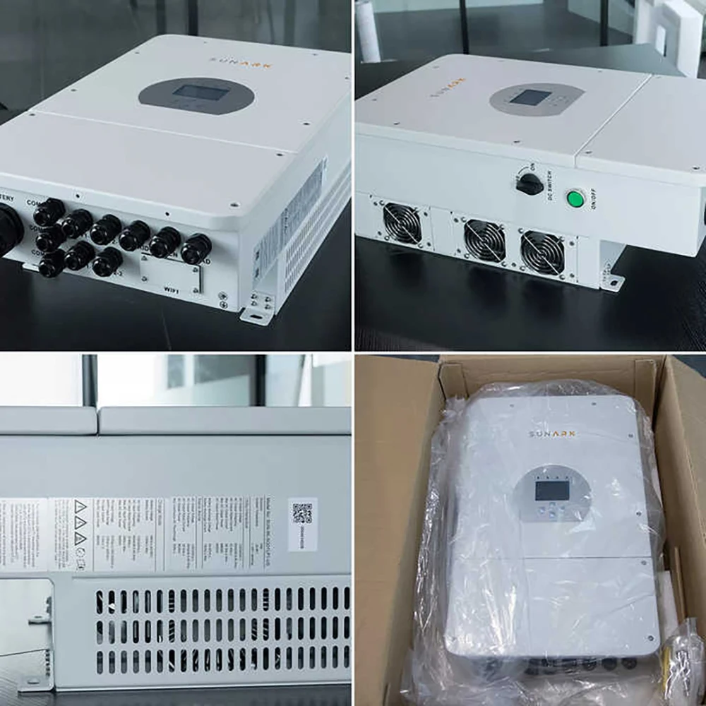 Deye трехфазный 2 MPPT 12 кВт 15 20 Гибридный солнечный инвертор Sun-15K-SG01HP3-EU-Am2 с высоковольтной батареей