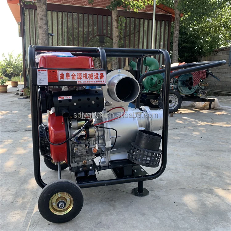 Diesel self priming water pump 6-inch water pump