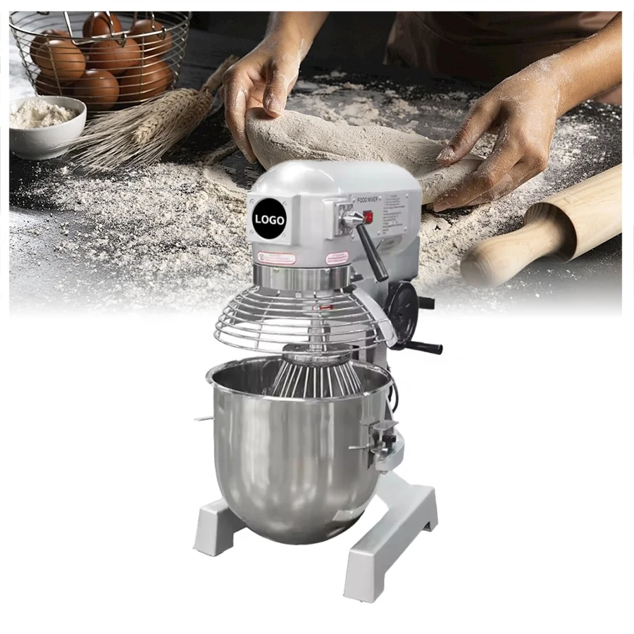 Kitchenmax Commercial Small 20l Liter Pizza Hobart Dough Food Mixer Machine for Bakery