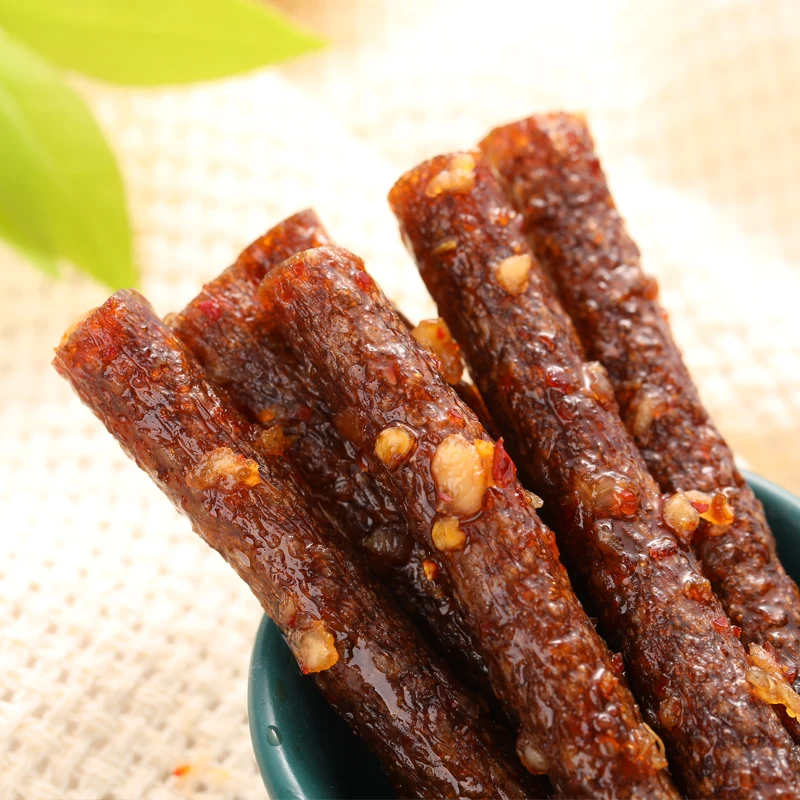 500g Bulk Hot Sale Chinese Goods Stuff Wholesaler Chili Pepper Spicy Snacks Semi-Soft Gluten Latiao