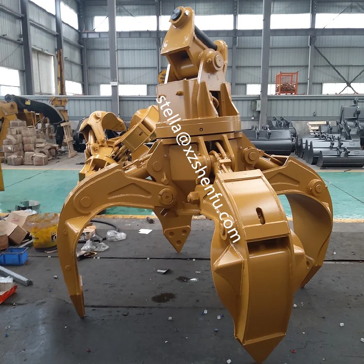 Excavator Scrap Grab