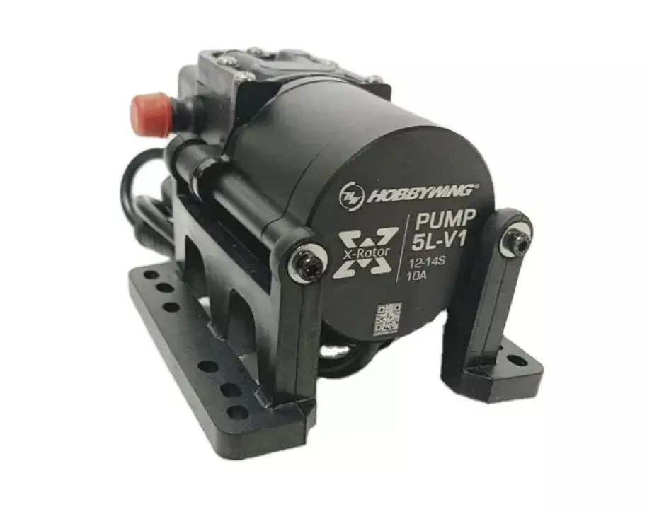 hobbywing 5L 8L 12LBrushless Water Pump Built-in ESC for Agricultural drone Spray System with Pressure Nozzles