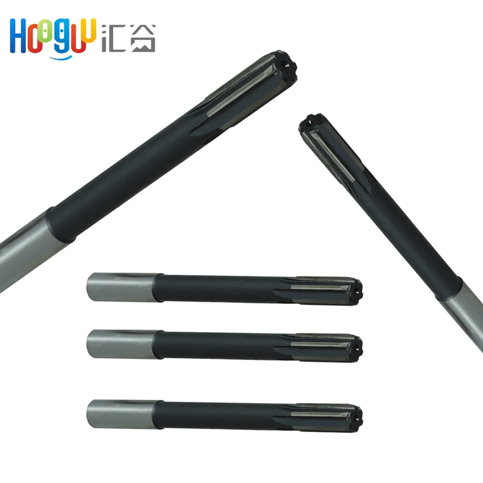 High precision HSS E Straight shank machine reamer  finish ground carbide chamber reamer