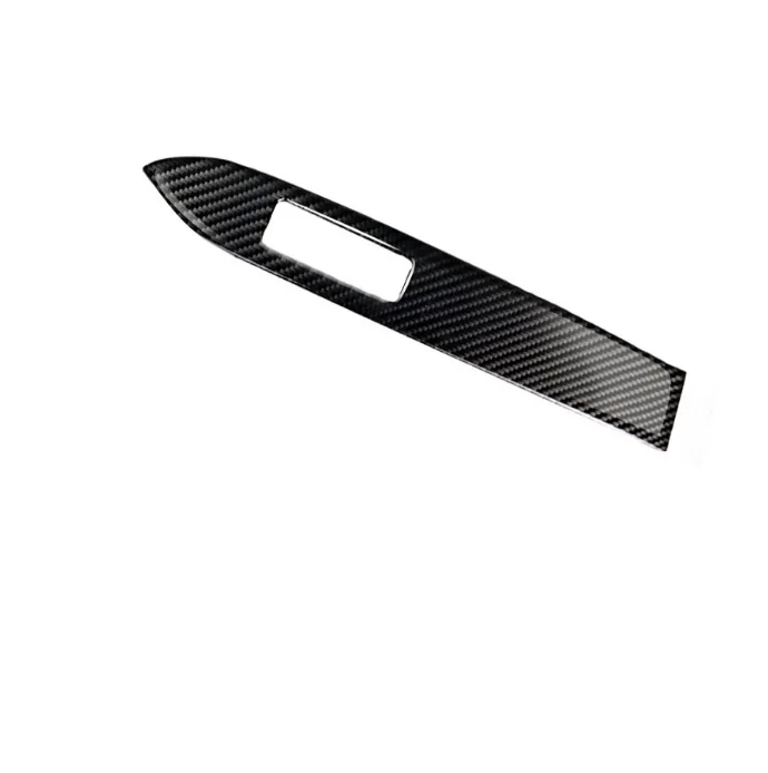 Украшение для приборной панели автомобиля из углеродного волокна, наклейка на сторону пассажирского сиденья для Ford Mustang 2015 2016 2017, аксессуары